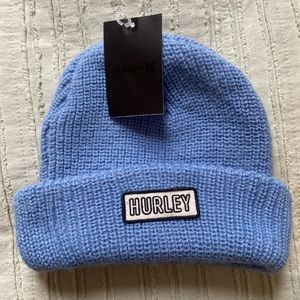 Hurley soft blue beanie